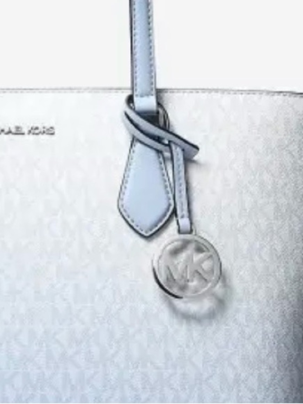 MICHAEL KORS Sheila Large Ombré Signature Logo Tote Bag - Picture 7 of 13